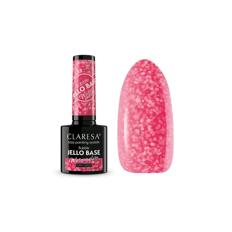 Claresa Bubble Jello Base Watermelon Nail Base 5