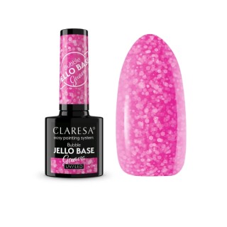 Claresa Bubble Jello Base Baza do paznokci Guava 5 g