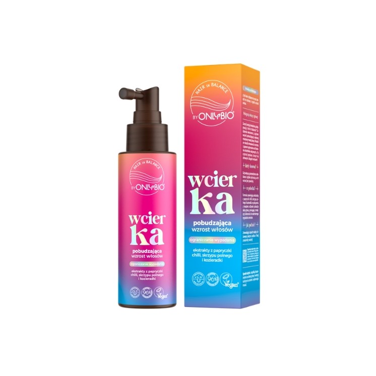 Лосьйон ONLYBIO Hair in Balance , який стимулює ріст волосся