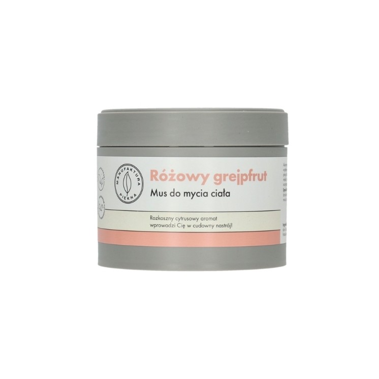 Мус для вмивання тіла Manufaktura Piękna Pink Grapefruit 250 г
