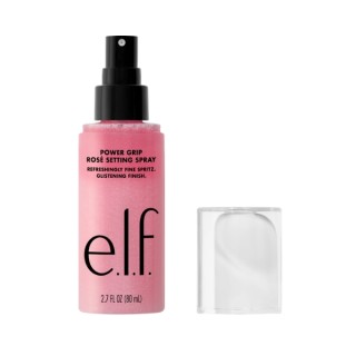 Двофазний фіксуючий спрей для макіяжу ELF Power Grip Rose з частинками 80 мл