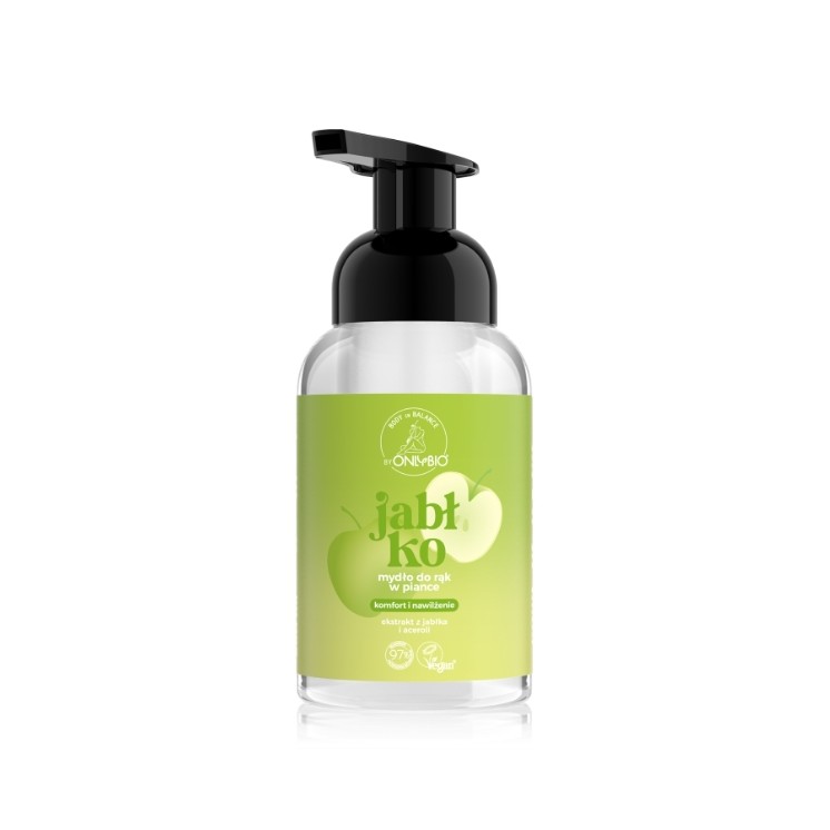 ONLYBIO Body in Balance Foaming Hand Soap Apple 250 ml