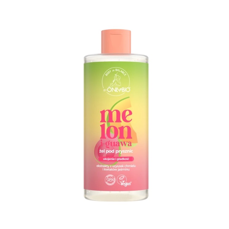 Гель для душу ONLYBIO Body in Balance Melon та гуавою 300 мл
