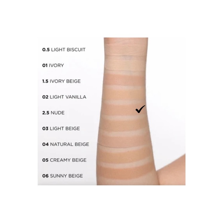 Зволожувальний та покривний тональний крем Eveline Better than Perfect 5 / Nude 30 мл