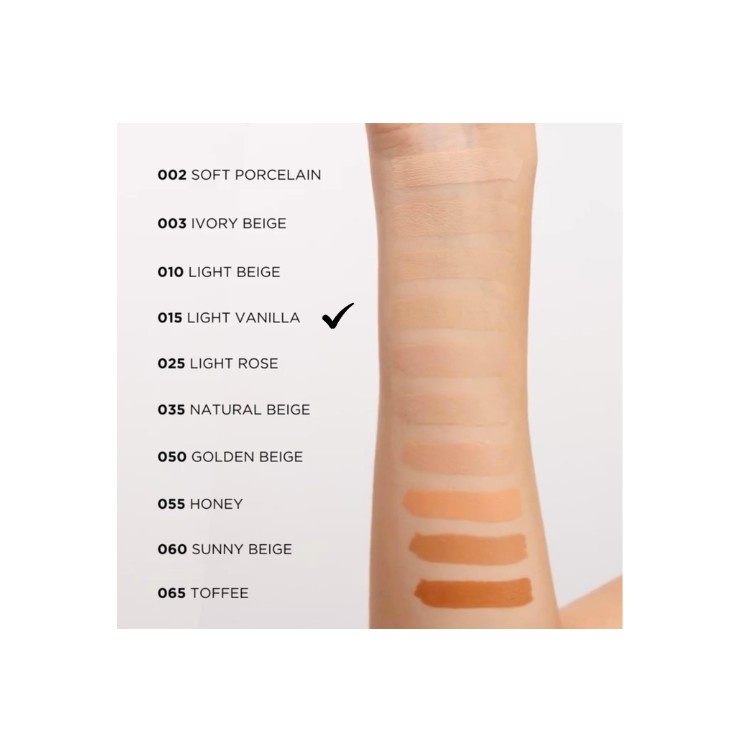 Eveline Liquid Control Facial Foundation with Niacinamide in Droper /015/ Light Vanilla 32 мл