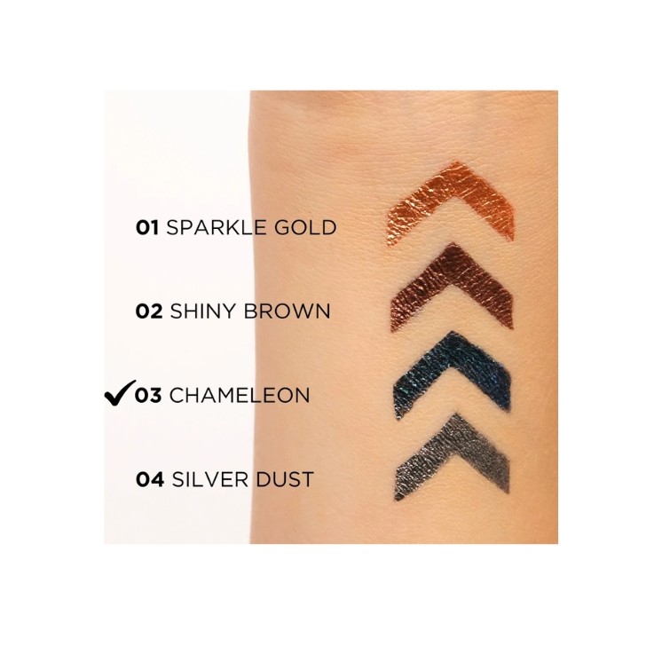 Eveline Variete Waterproof Eyeliner Chameleon /03/ 4 мл