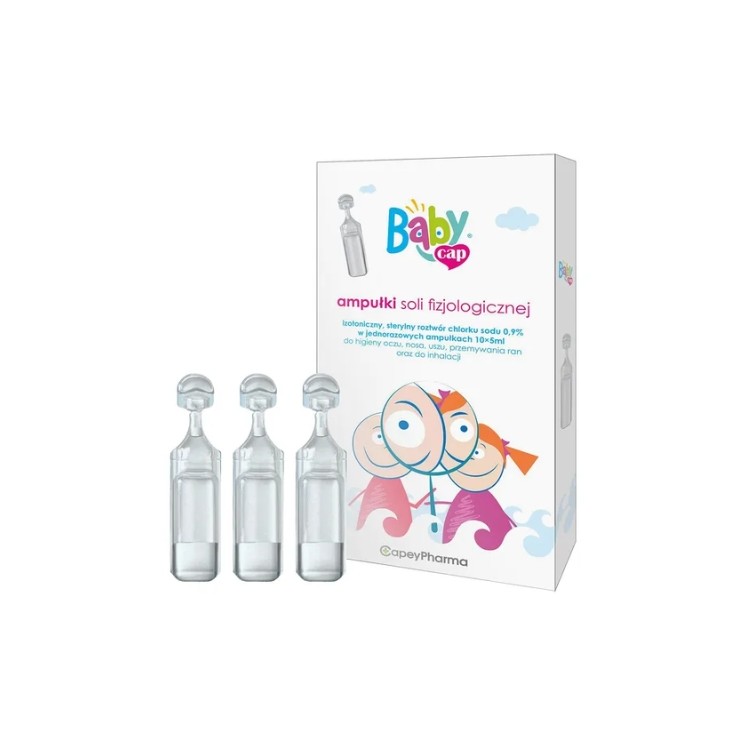 Сольовий розчин Babycap 5 мл x 10 ампул