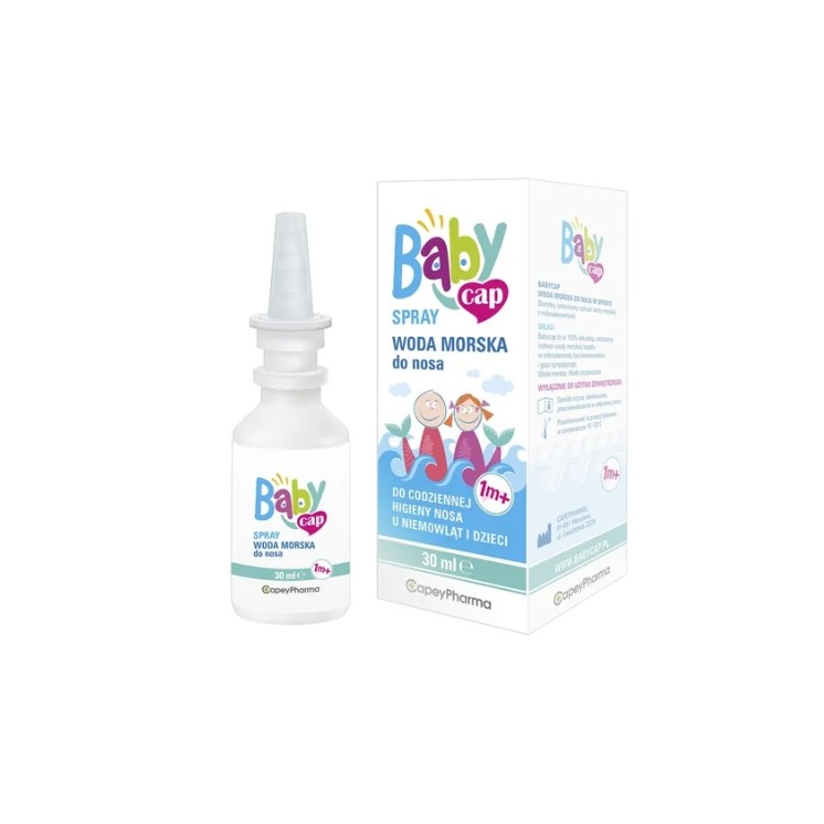 Назальний спрей Babycap Seawater 30 мл