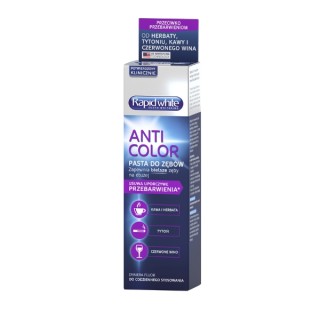Rapid White Anti Color usuwająca przebarwienia Pasta do zębów 75 ml