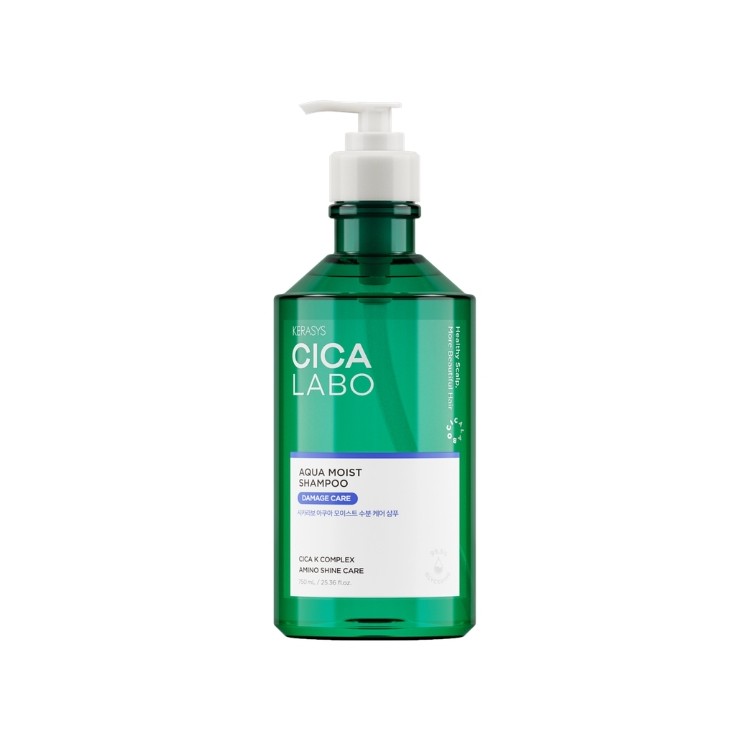 Шампунь Kerasys Cica Labo Aqua Mist для пошкодженого та ослабленого волосся 750 мл