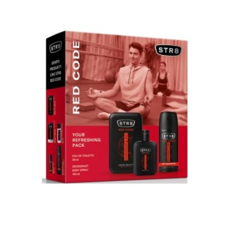 Подарунковий набір STR8 Red Code Туалетна вода 50 мл + Дезодорант-спрей 150 мл