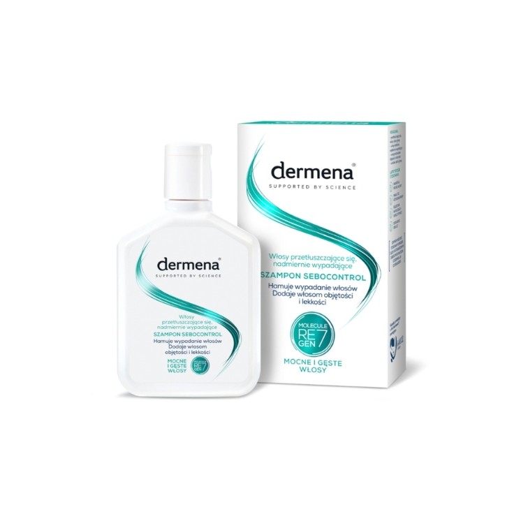 Шампунь Dermena Hair Care Sebocontrol для si волосся 200 мл