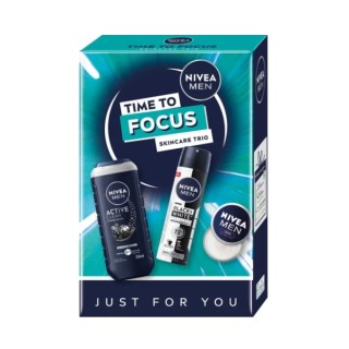 Nivea Men Time To Focus Zestaw prezentowy dla mężczyzn 