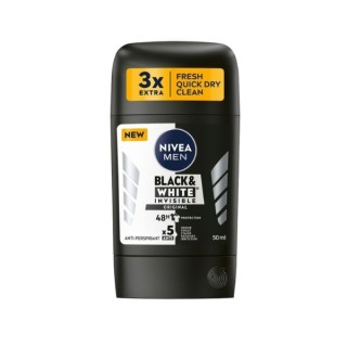 Nivea Men Black&White Power Antyperspirant w sztyfcie 50 ml