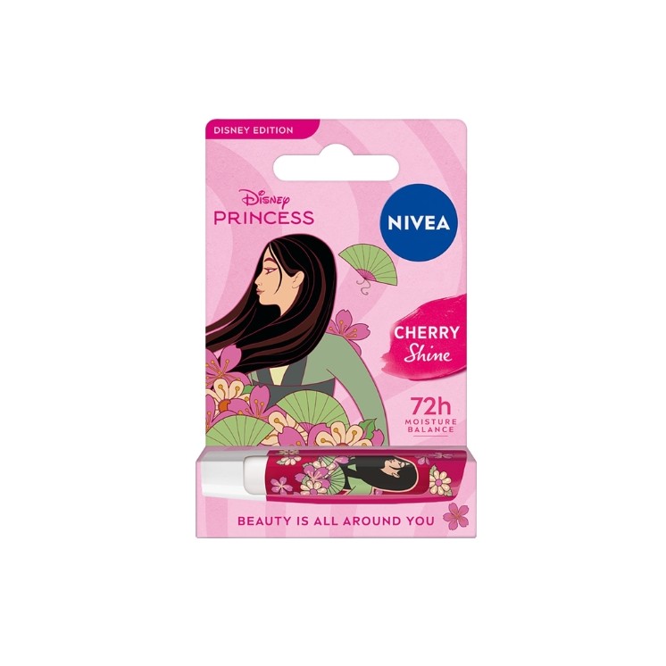 Nivea Protective Lipstick Disney Princess Cherry Shine 4.8 ml