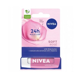 Nivea Protective Lipstick Soft Rose 4.8 ml