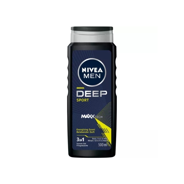 Nivea Men Deep Sport Shower Gel 500 ml