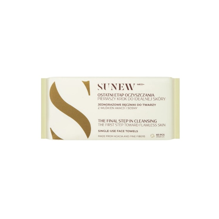 Sunew Disposable Face Towels 60 Pieces