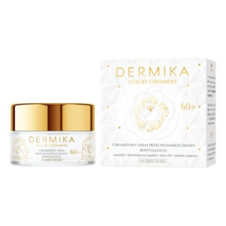 Dermika Luxury Ceramides przeciwzmarszczkowy Krem rewitalizujący do twarzy 60+ 50 ml