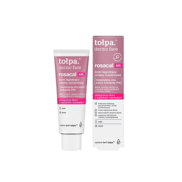 Tołpa Dermo Face Rosacal AR. Krem łagodzący zmiany rumieniowe 40 ml