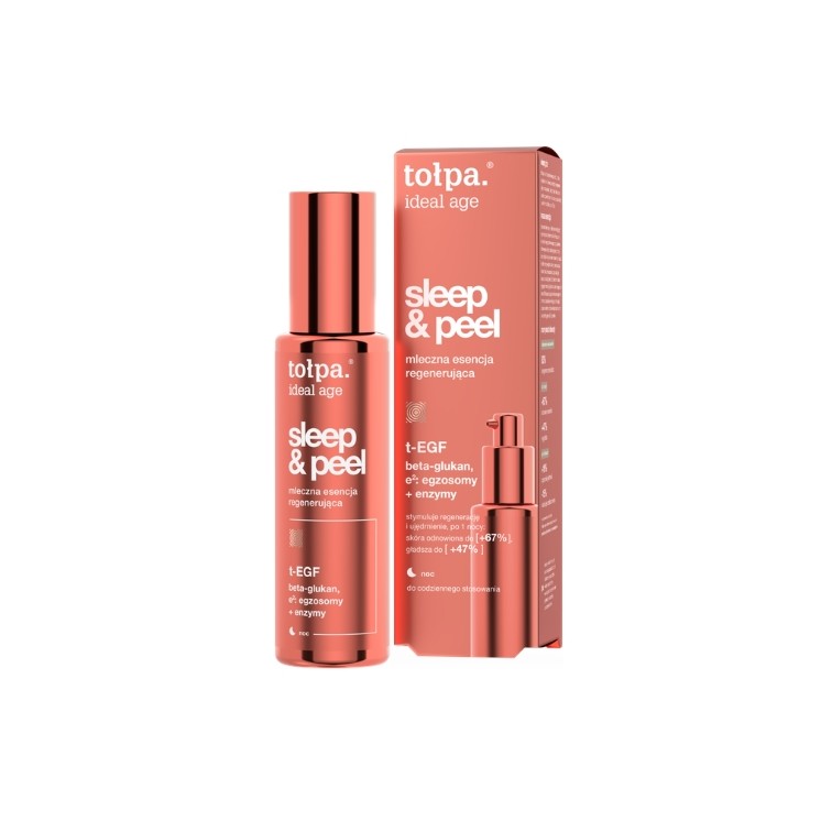 Tołpa Ideal Age milky, regenerating night facial essence 70 ml