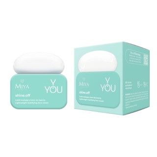 Miya Cosmetics Y.YOU shine .off mattifying face cream 50 ml