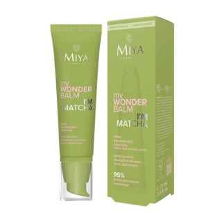 Miya Cosmetics myWONDERBALM Балансуючий крем для обличчя з матчею I'm Matcha 75 мл