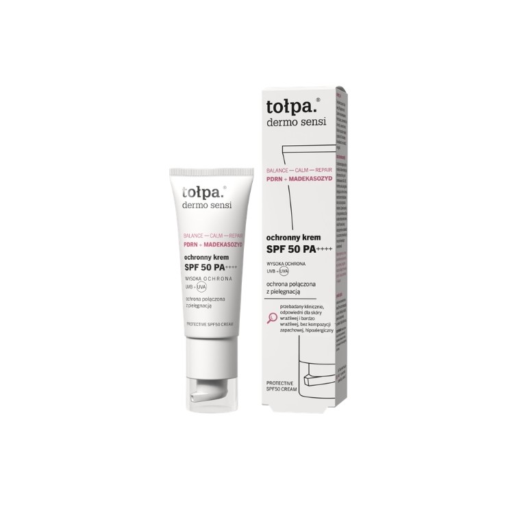 Tołpa Dermo Sensi ochronny Krem do twarzy SPF50 PA++++ 40 ml