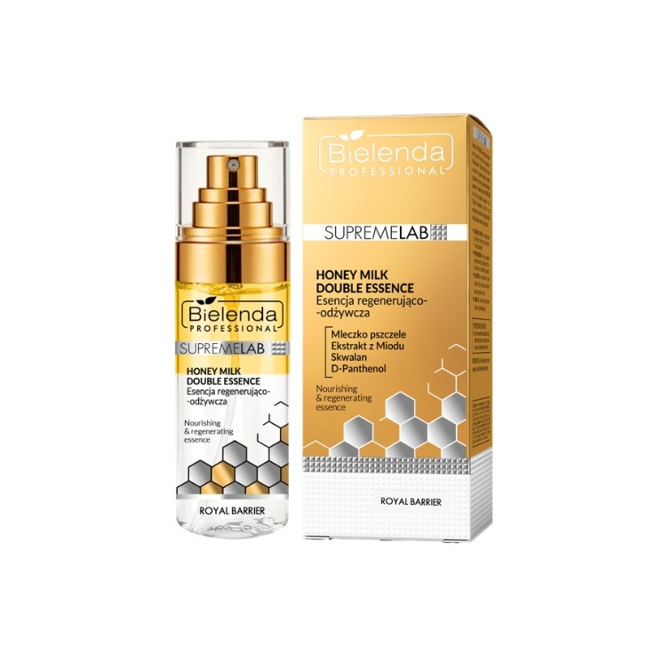 Bielenda Professional Supremelab Honey Milk Double Essence регенеруюча та поживна есенція для обличчя 100 мл