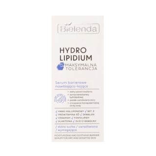 Зволожувальна та заспокійлива сироватка Bielenda Hydro Lipidium barrier 30 мл