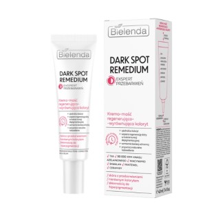 Крем-мазь Bielenda Dark Spot Remedium, що регенерує та вирівнює колір шкіри, 40 мл