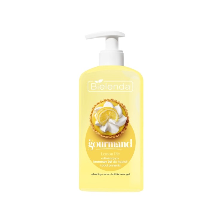 Освіжаючий кремовий гель для ванни та душу Bielenda Gourmand Lemon Pie 300 мл