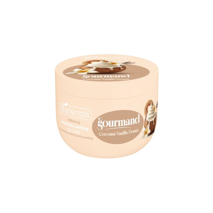 Bielenda Gourmand Coconut - Vanilla Donut Nourishing, Creamy Body Peeling 250 g