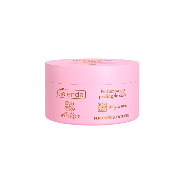 Peeling для тіла Bielenda Zahara Mystique Delyra Rose з ароматом троянди 250 г