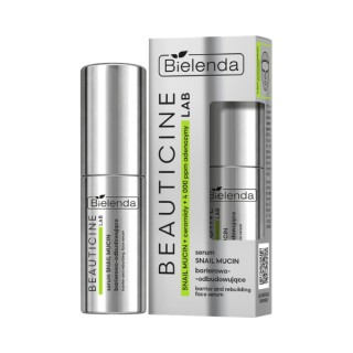 Bielenda Beauticine Lab barrier-regenerating face serum with snail slime 30 ml
