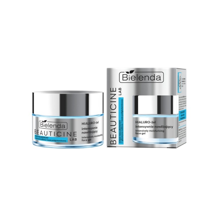 Bielenda Beauticine Lab Інтенсивно зволожуючий гель для обличчя з гіалуроновою кислотою 50 мл