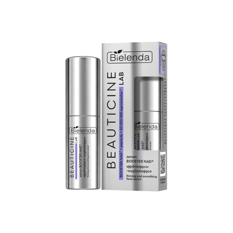 Сироватка для обличчя Bielenda Beauticine Lab для зміцнення та розгладжування шкіри з Booster NAD+ 30 мл