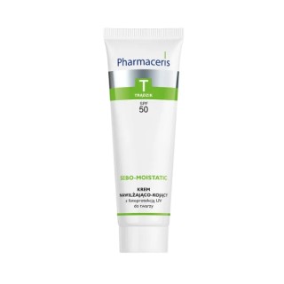 Pharmaceris T Sebo-Moistatic nawilżająco-kojący Krem do twarzy SPF50 50 ml