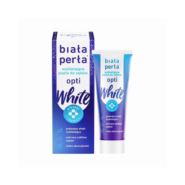 Відбілююча зубна паста Biała Perła Opti White 75 мл