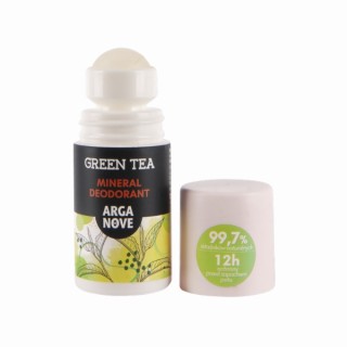 Arganove mineralny Dezodorant Roll-on ałunowy Green Tea 50 ml