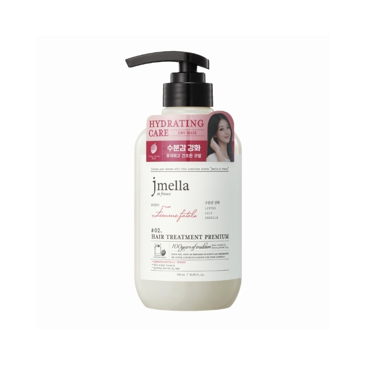 Jmella in France Femme Fatale perfumowana, nawilżająca Odżywka do włosów przesuszonych 500 ml