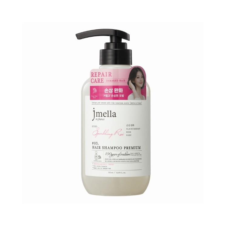 Jmella in France Шампунь для відновлення волосся з ароматом ігристої Rose 500 мл