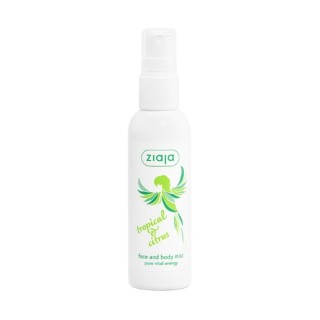 Спрей для обличчя та тіла Ziaja Tropical Scent Tropical & Citrus 90 мл
