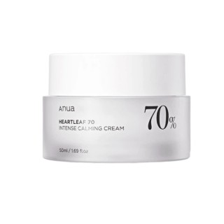 Anua Heartleaf 70% Soothing Cream intensywnie  łagodzący Krem do Twarzy 50 ml