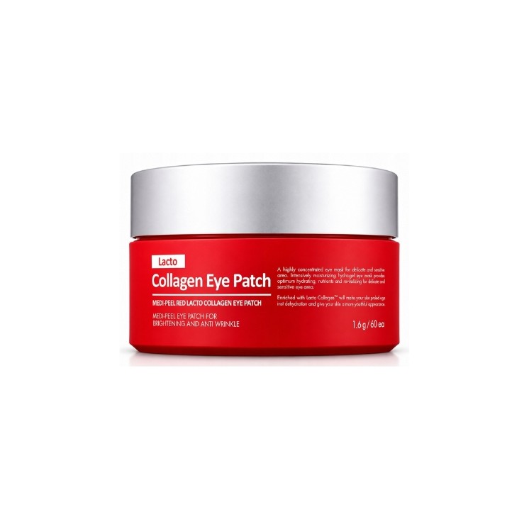 Medi-Peel Red Lacto Collagen Eye Patch kolagenowe Płatki pod oczy 60 sztuk