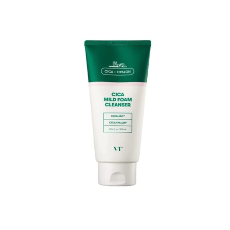VT Cosmetics Cica Mild Foam Cleanser oczyszczająca Pianka do twarzy 300 ml