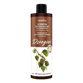 Venita trychologiczny Szampon do włosów Dziegieć 300 ml
